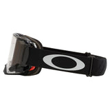 Oakley Airbrake MX Tuff Block Gunmetal Clear Goggles