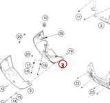 Tank protection carrier, right 22107026050