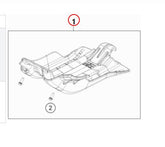 Skid plate 125/150 cmpl. 24003090144