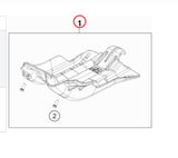 Skid plate 125/150 cmpl. 24003090144