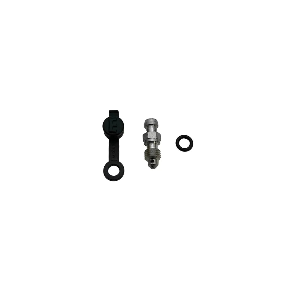 Bleeder screw with cap