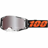 100% Armega Goggles BlackTail Hiper Silver Mirror