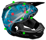 6D ATR-3 Solid Gloss Black/Carbon Helmet