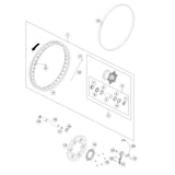 Husqvarna FRONT RIM 1.85x21" DID BLACK "16 701 Enduro