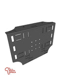 Turkana Carrier Plate - Converts Curved Racks Into Flat Mounting Surface