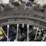 FRONT WHEEL CPL. 1.6X21''DID 22 MM (2500900184430) w/ Dunlop Tire