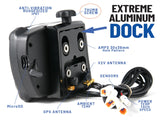 Trail Tech Voyager Pro4 aluminum dock connections and features