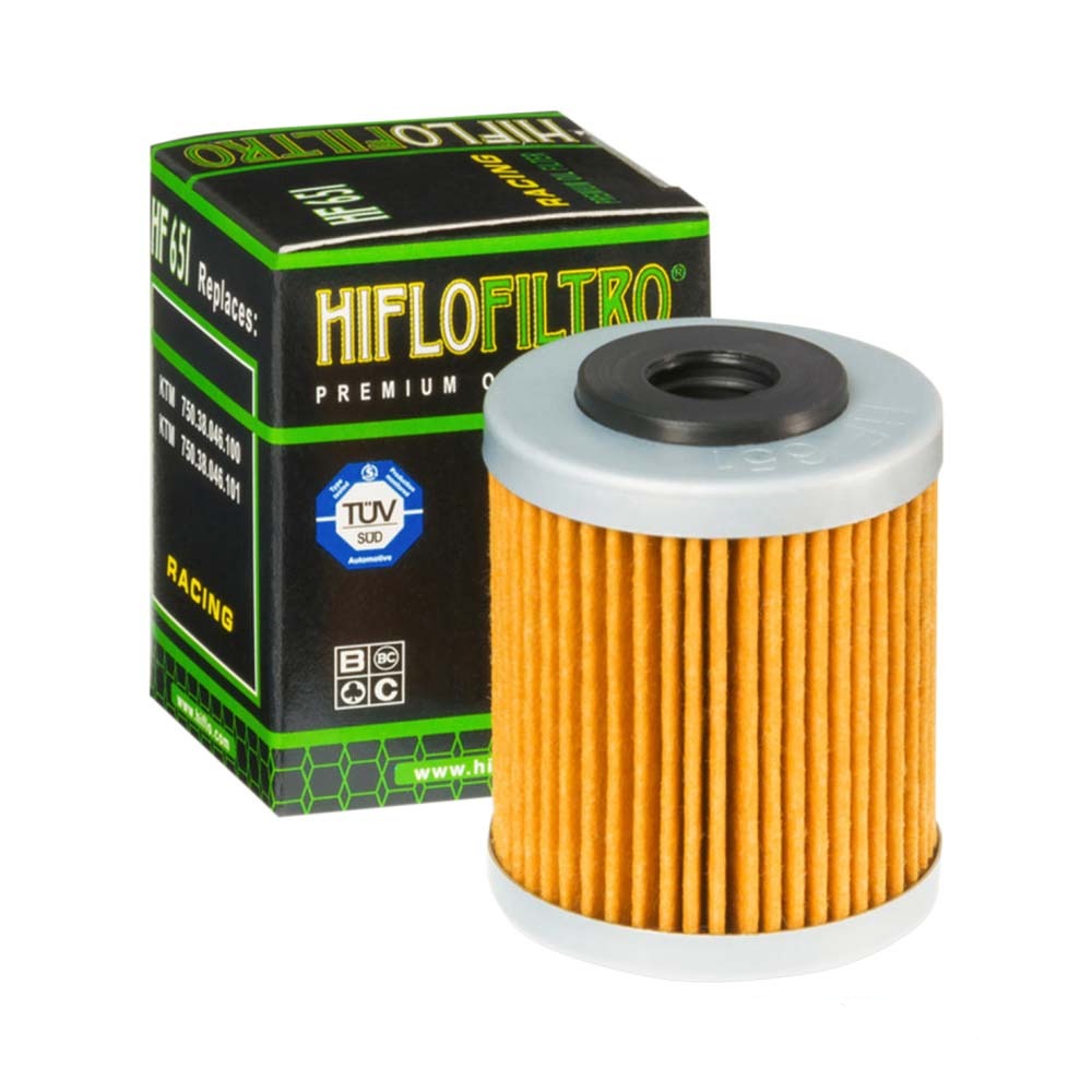 HiFloFiltro Oil Filter - 690/701 (HF651) 1st Filter