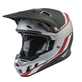 Fly Racing Formula CC Driver Helmet - Silver/Red/White