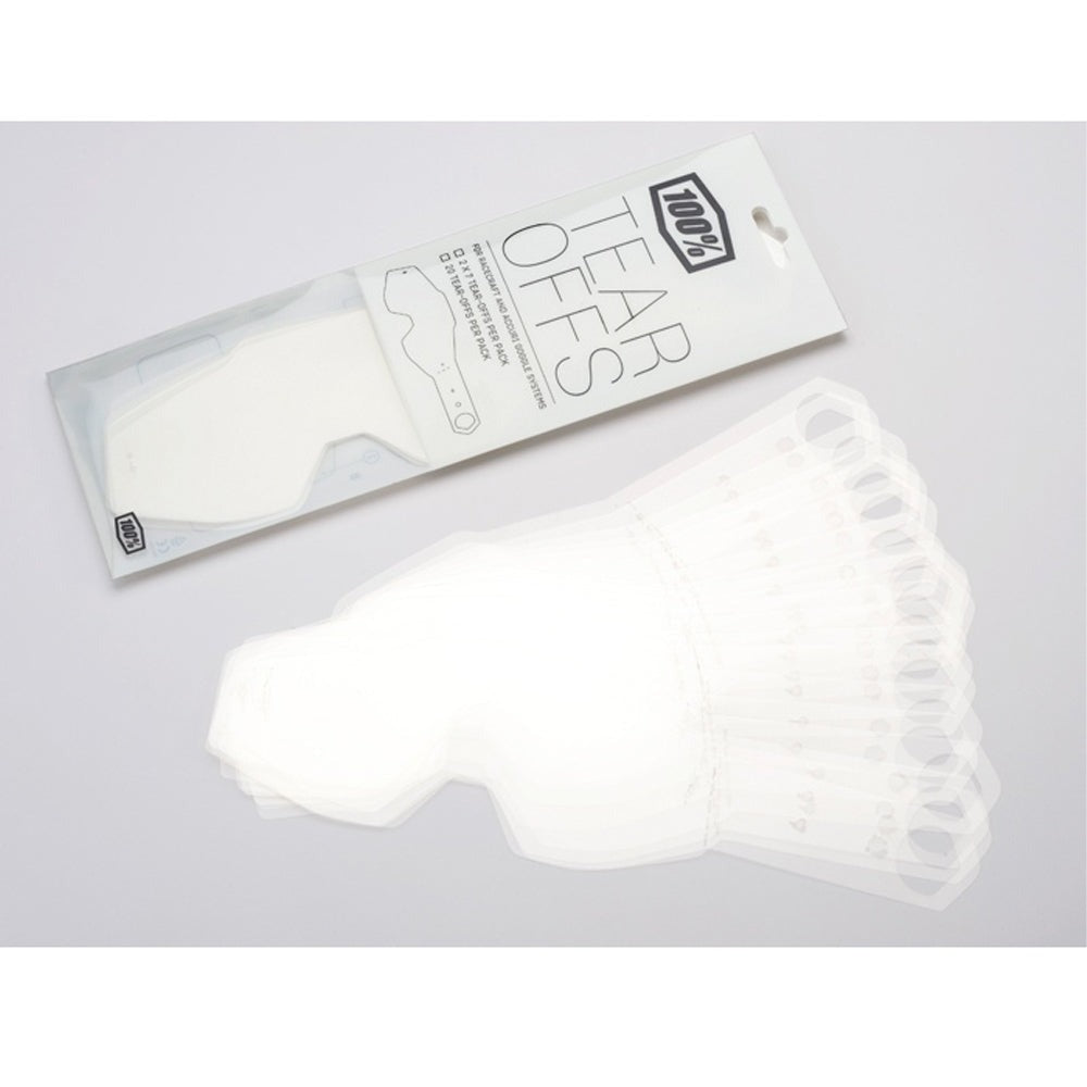 100% Goggle Standard Tear-Offs - BFD Moto