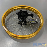 Haan Full Wheelset (Gold Rim/Black Hub) HSQ/GasGas/KTM