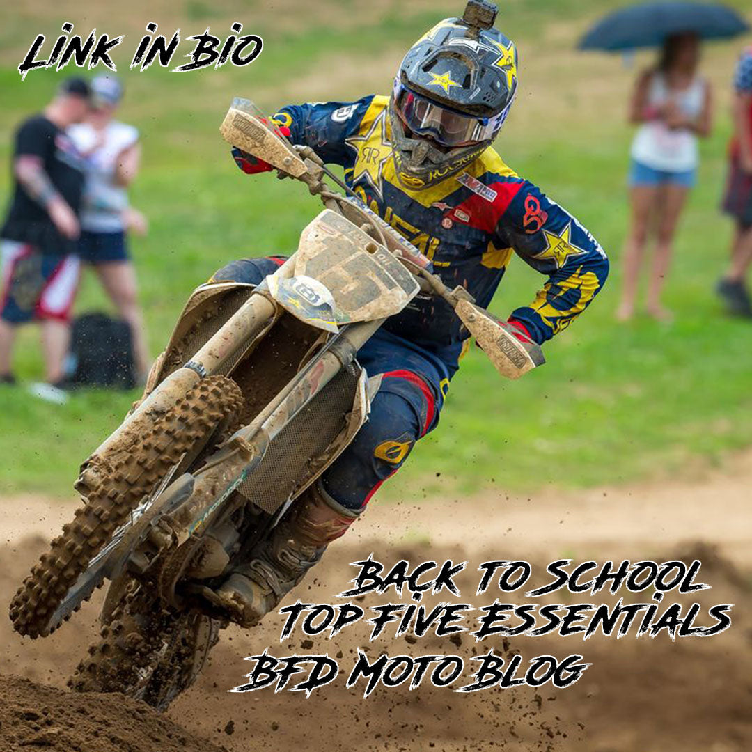 Top 5 Essentials for BACK TO SCHOOL | BFD Moto Blog