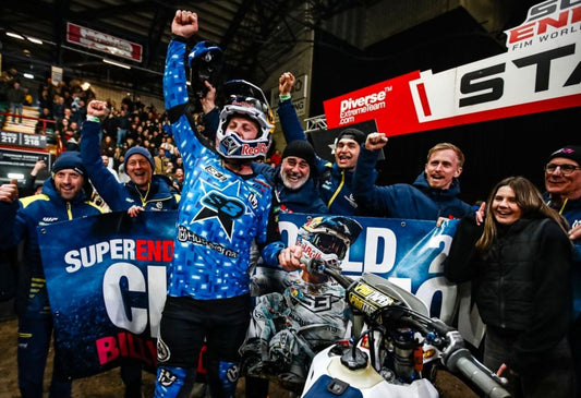 Billy Bolt crowned 2026 FIM SuperEnduro World Champion