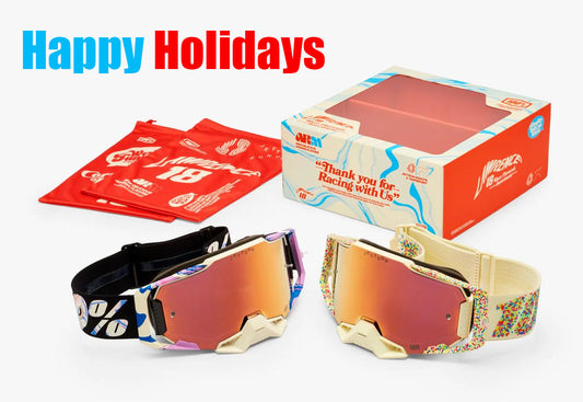 Happy Holidays 2Pack Donut Jett Lawrence Goggles
