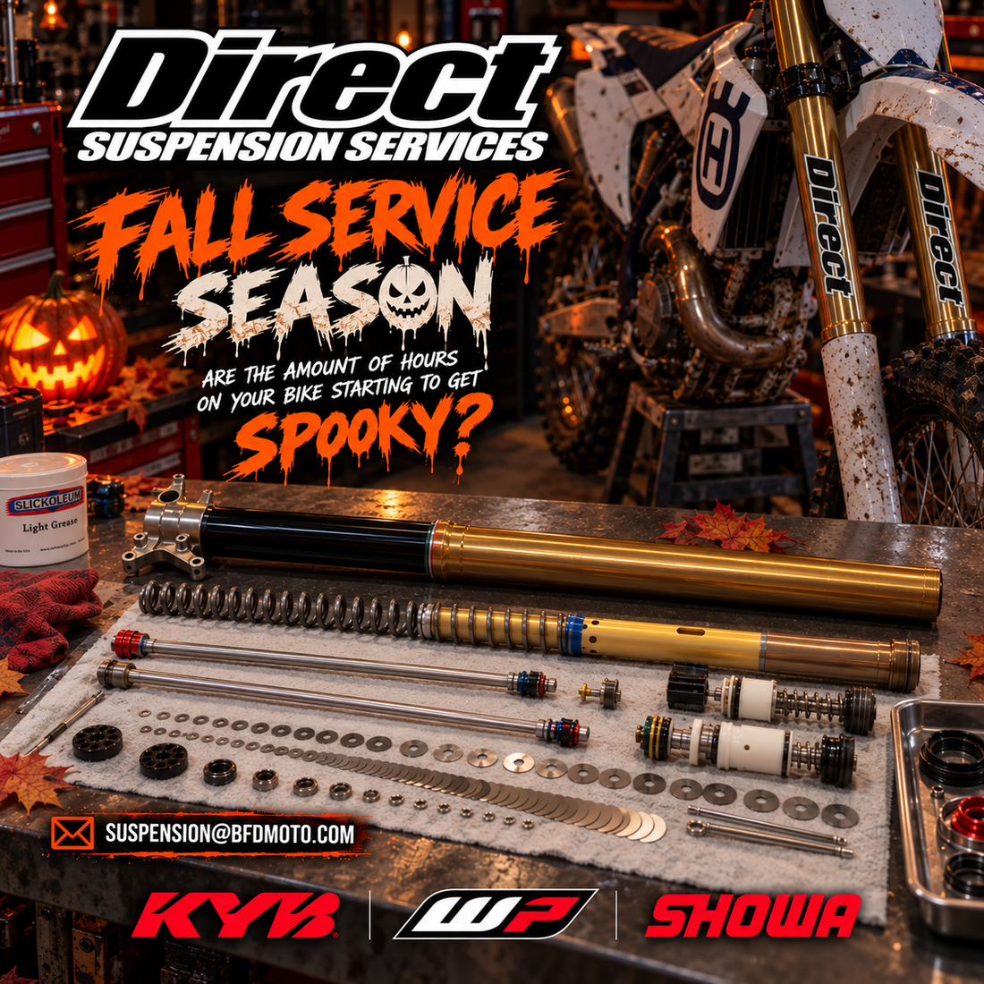 Is your bike starting to become spooky?
