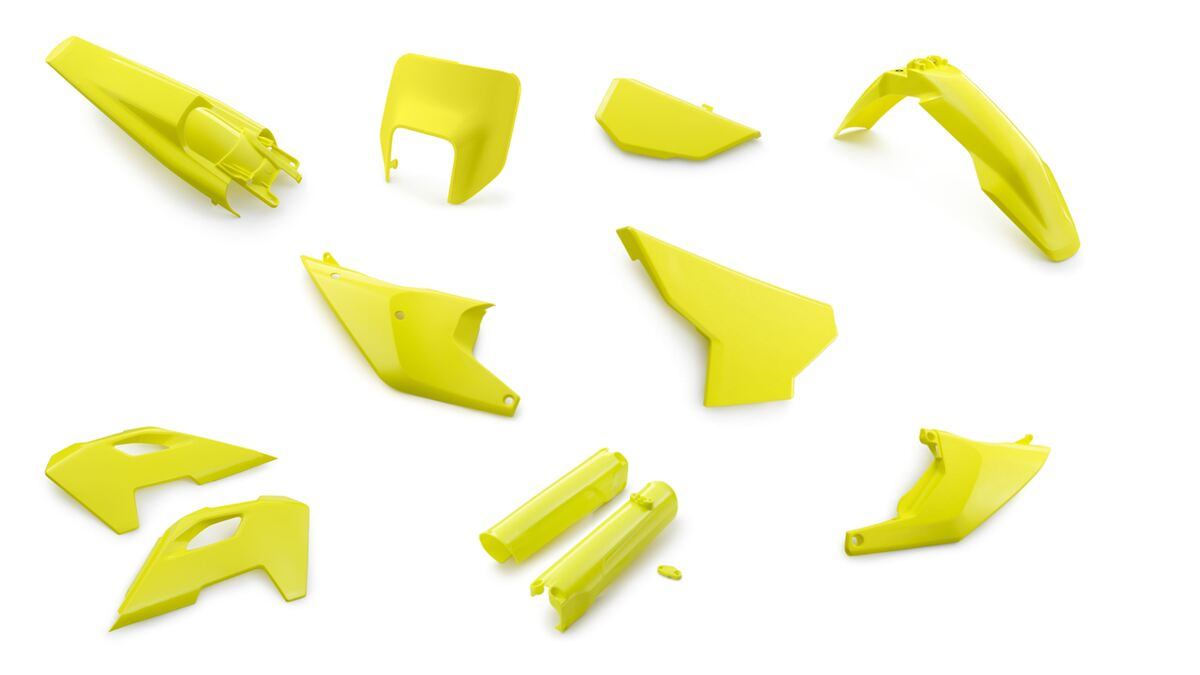 Husqvarna Full Plastic Kit Flo Yellow 2024 TE/FE (00010000392K)