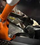 P3 Carbon Shock Heat Shield | KTM 790 & 890 (All Models) 2024 - 2026 | Husqvarna Norden 901 2024 - 2026