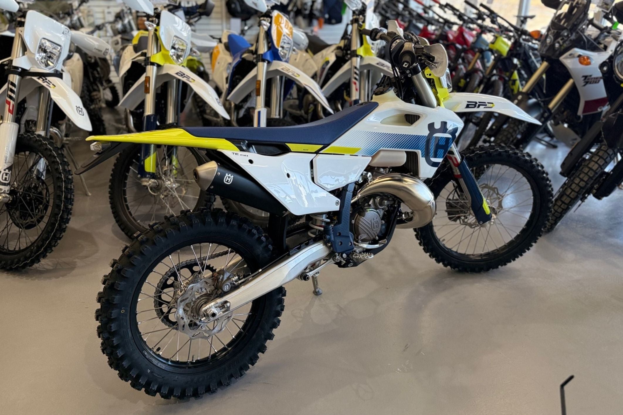 2024 Husqvarna Lowered 50mm TE 150 Enduro