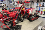 2024 GasGas MC 450F FE w/ Timbersled ARO3 Snow Bike