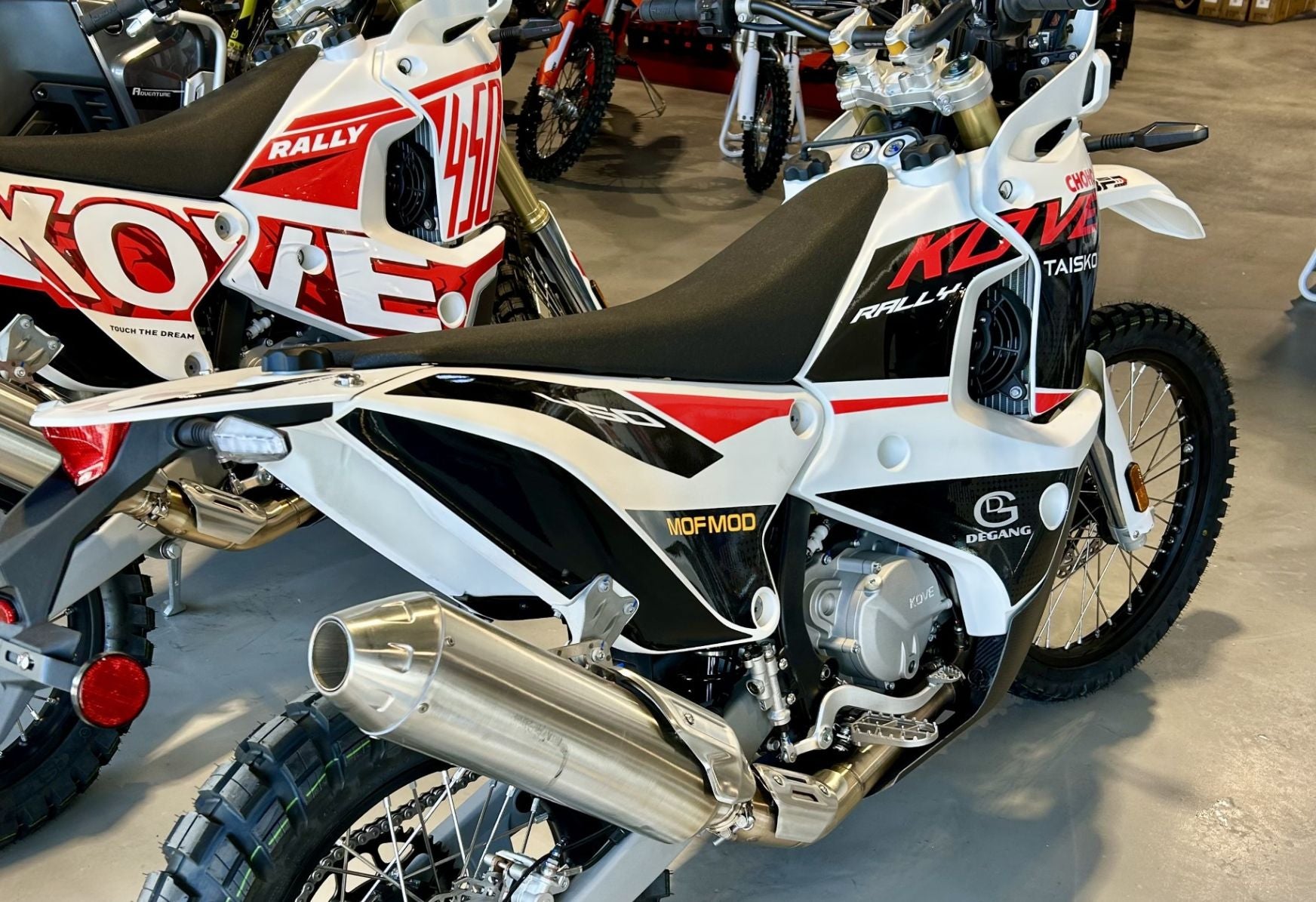 2025 KOVE 450 Rally Low Seat