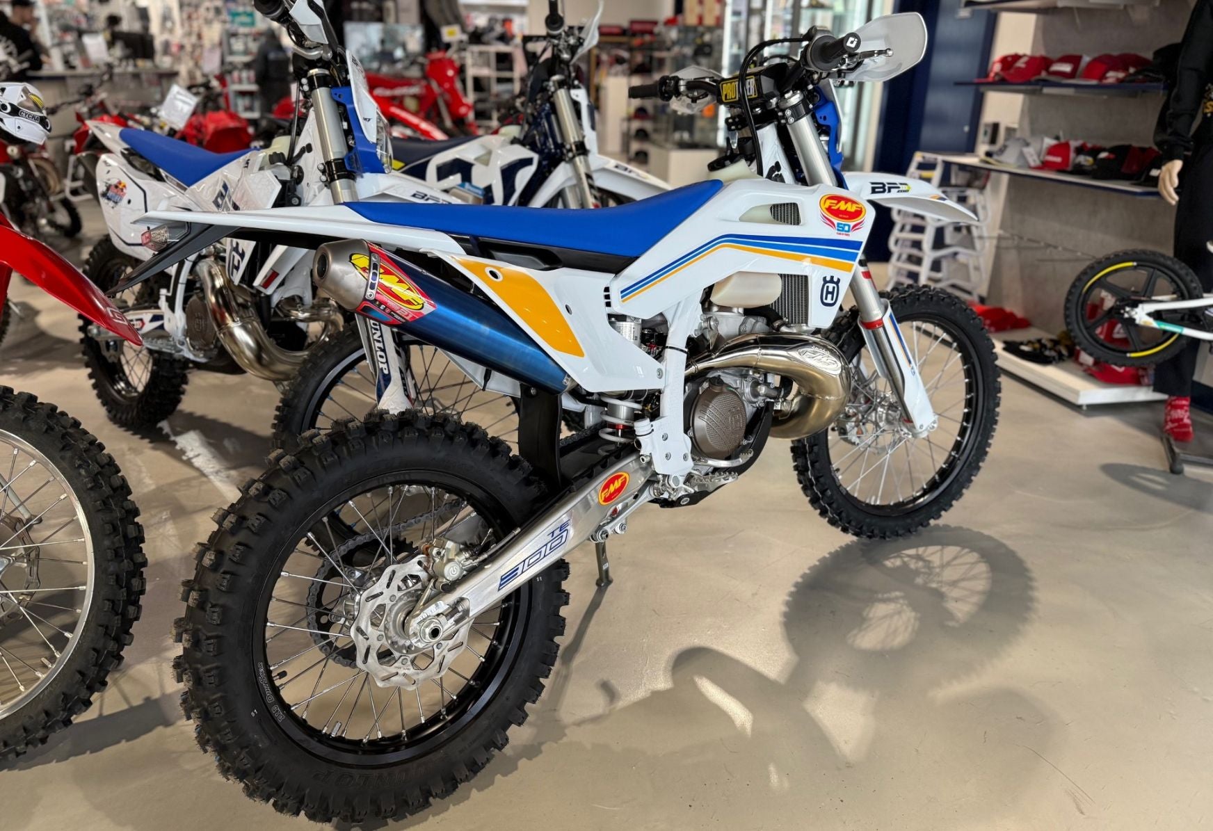 2025 Husqvarna TE 300 Heritage Promo Edition