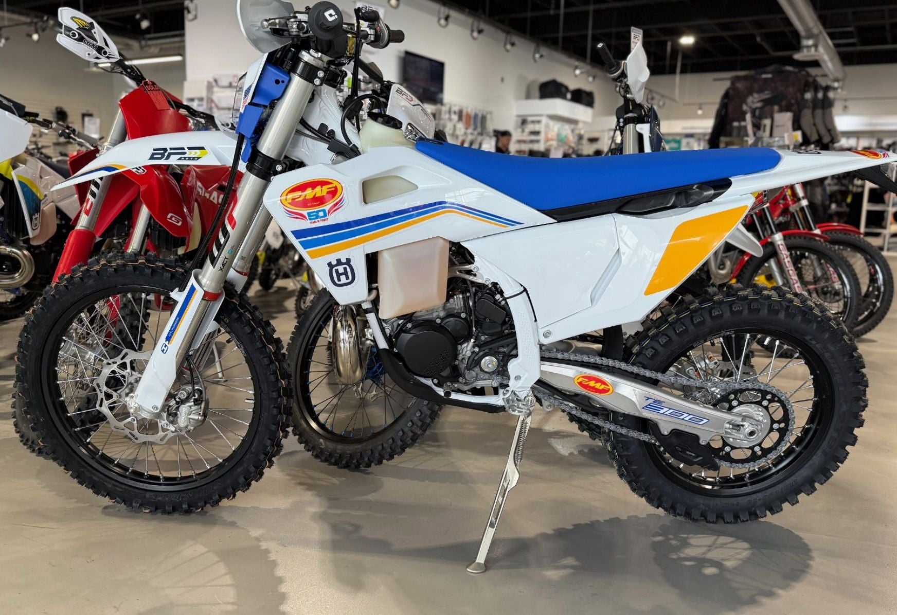 2025 Husqvarna TE 300 Heritage Promo Edition