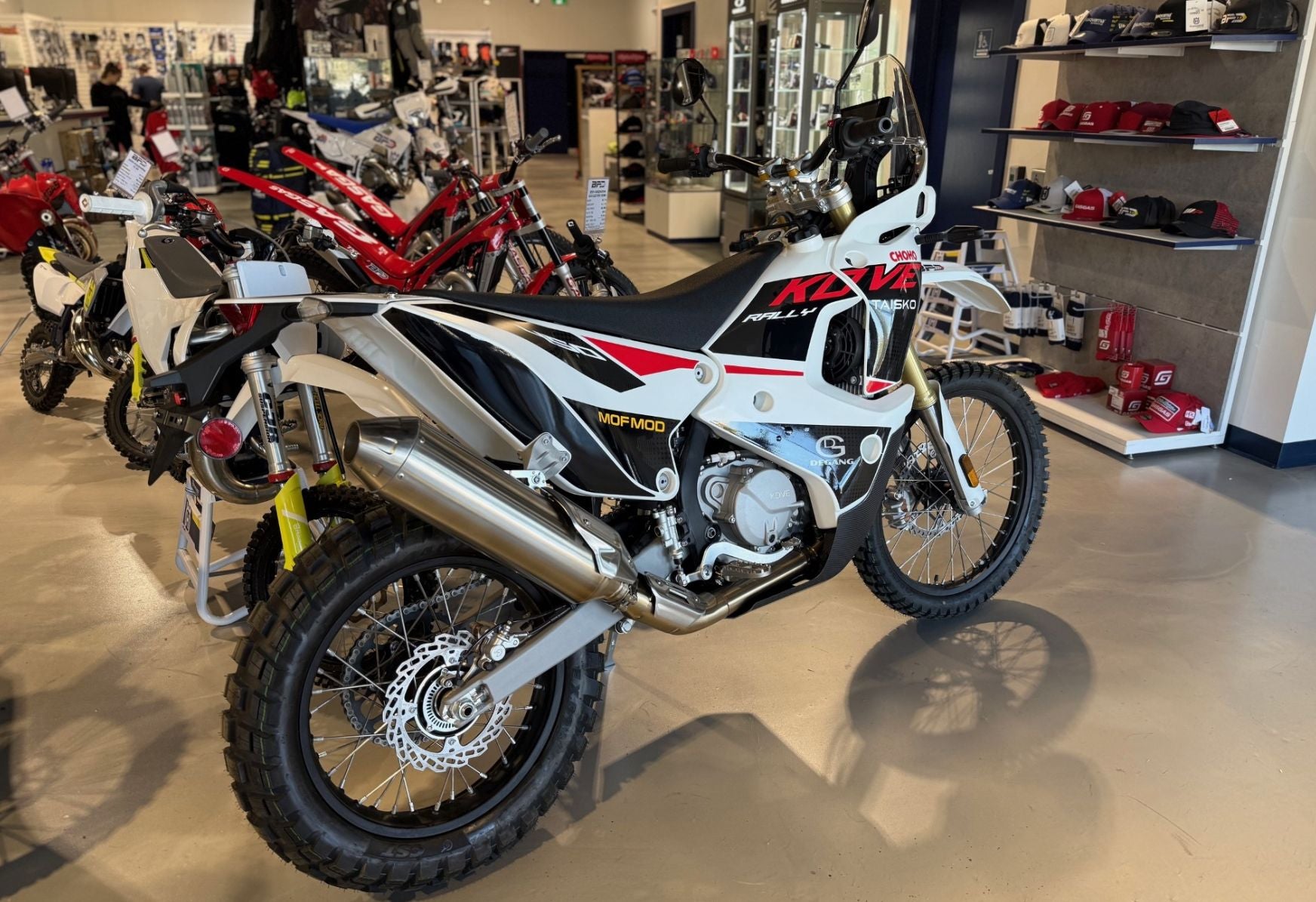 2025 KOVE 450 RALLY PRO ADV STREET LEGAL (HIGH SEAT)