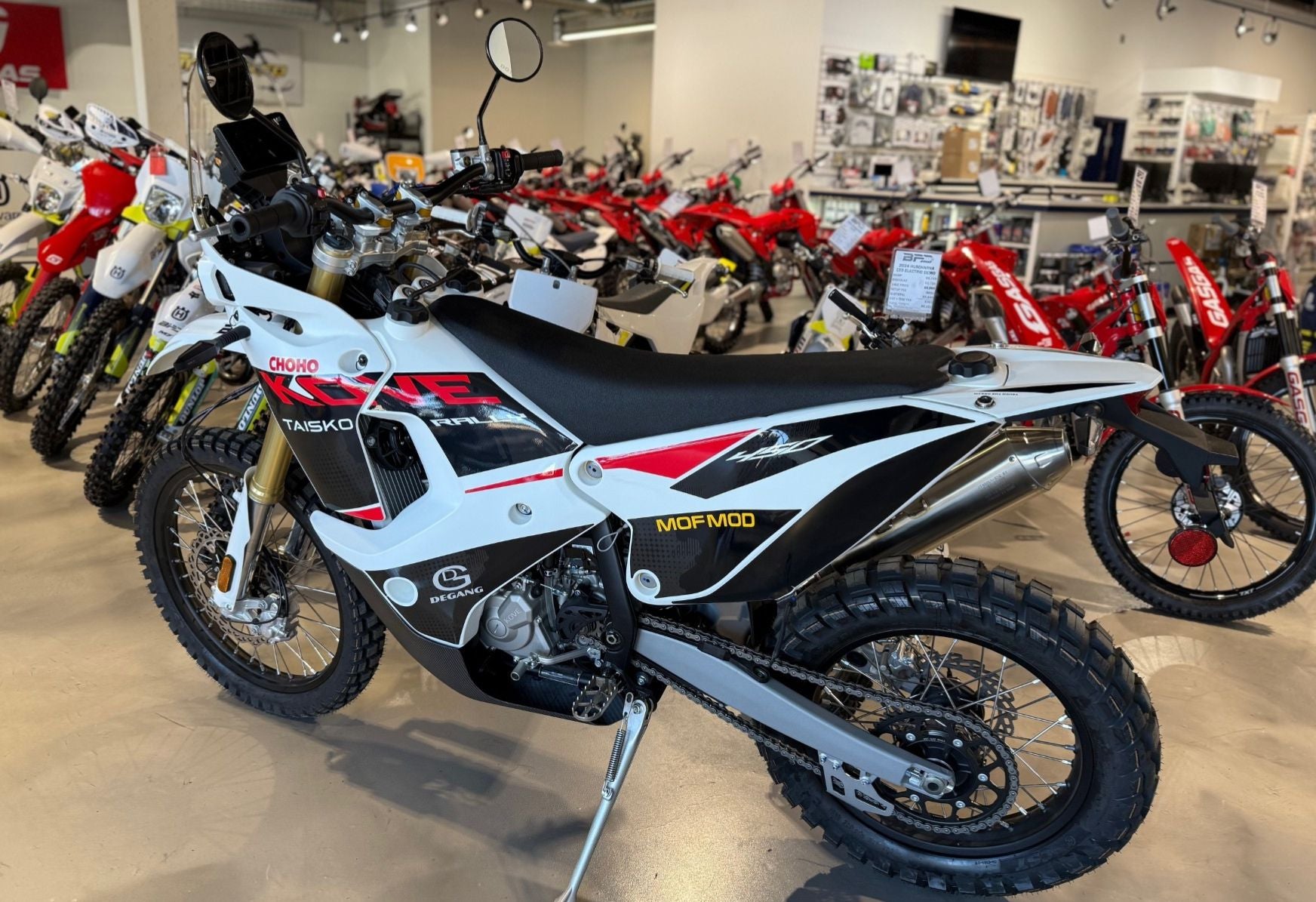 2025 KOVE 450 RALLY PRO ADV STREET LEGAL (HIGH SEAT)
