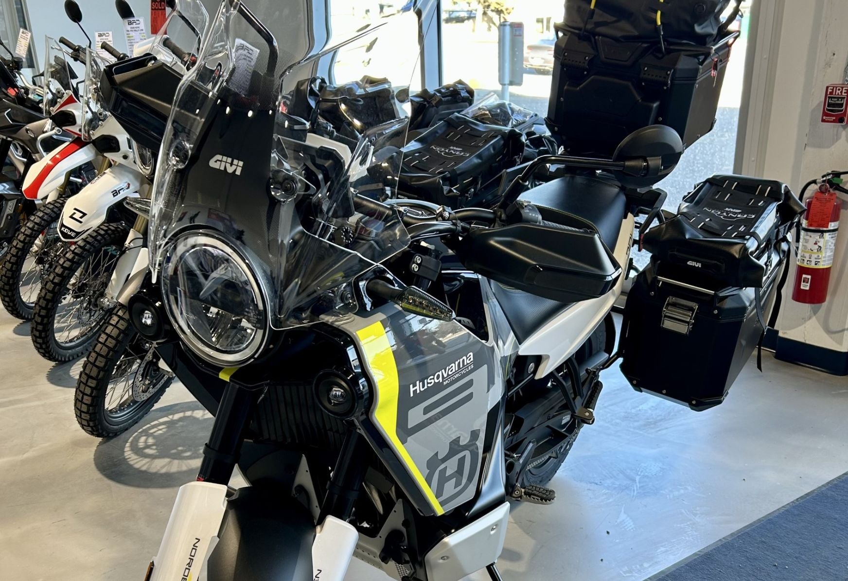 2025 Husqvarna Norden 901 with GIVI Accessories