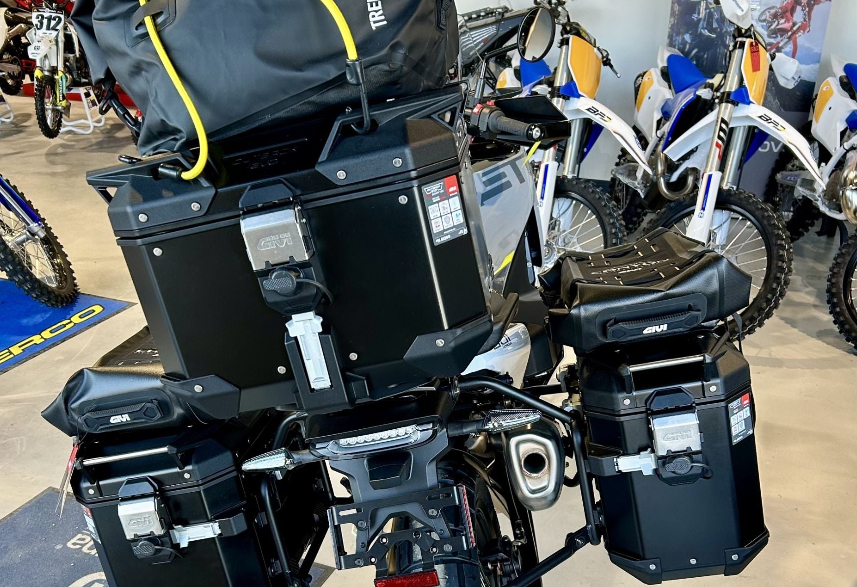 2025 Husqvarna Norden 901 with GIVI Accessories