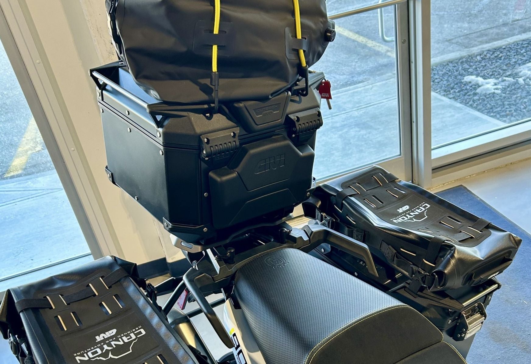 2025 Husqvarna Norden 901 with GIVI Accessories