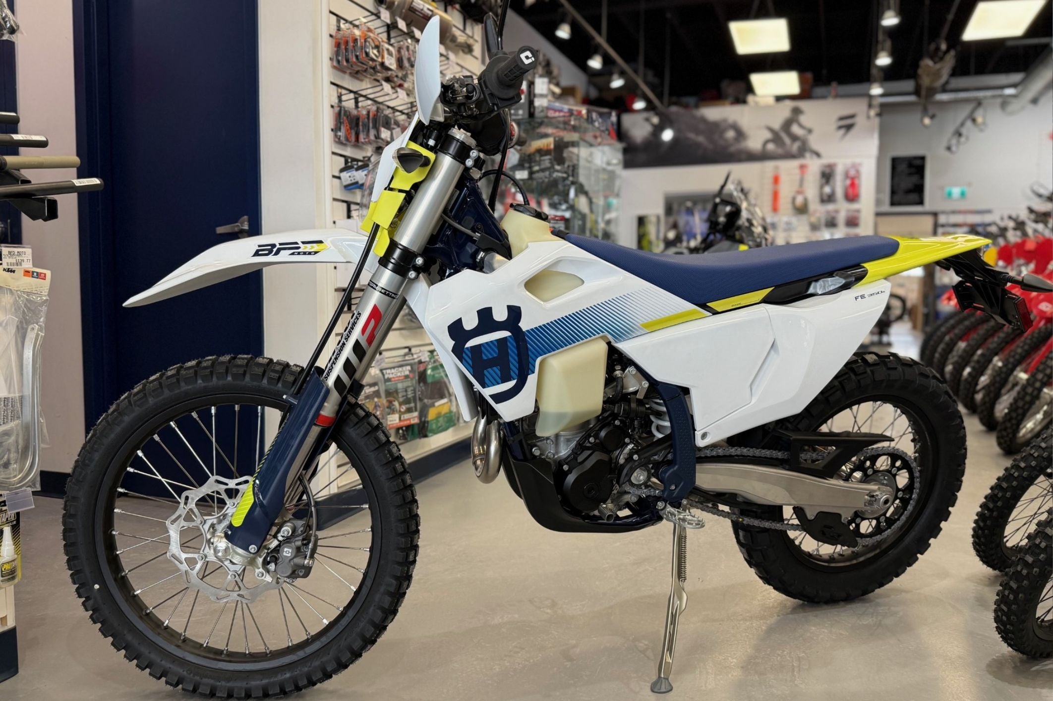 2024 Husqvarna FE 350s 70mm Lowered