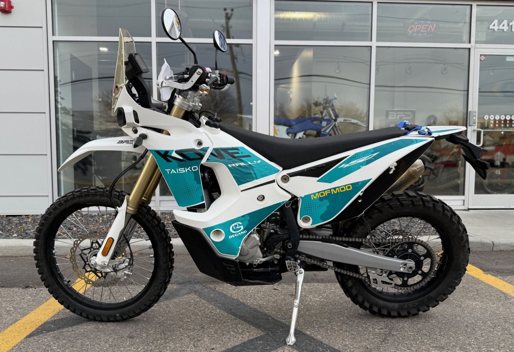 2025 KOVE 450 Rally Low Seat Demo