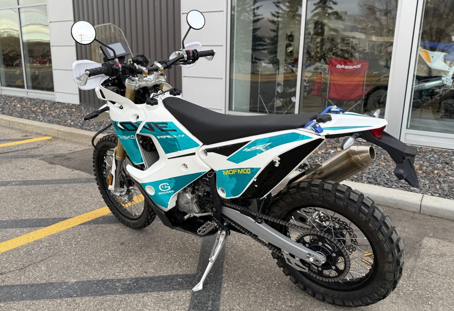 2025 KOVE 450 Rally Low Seat Demo