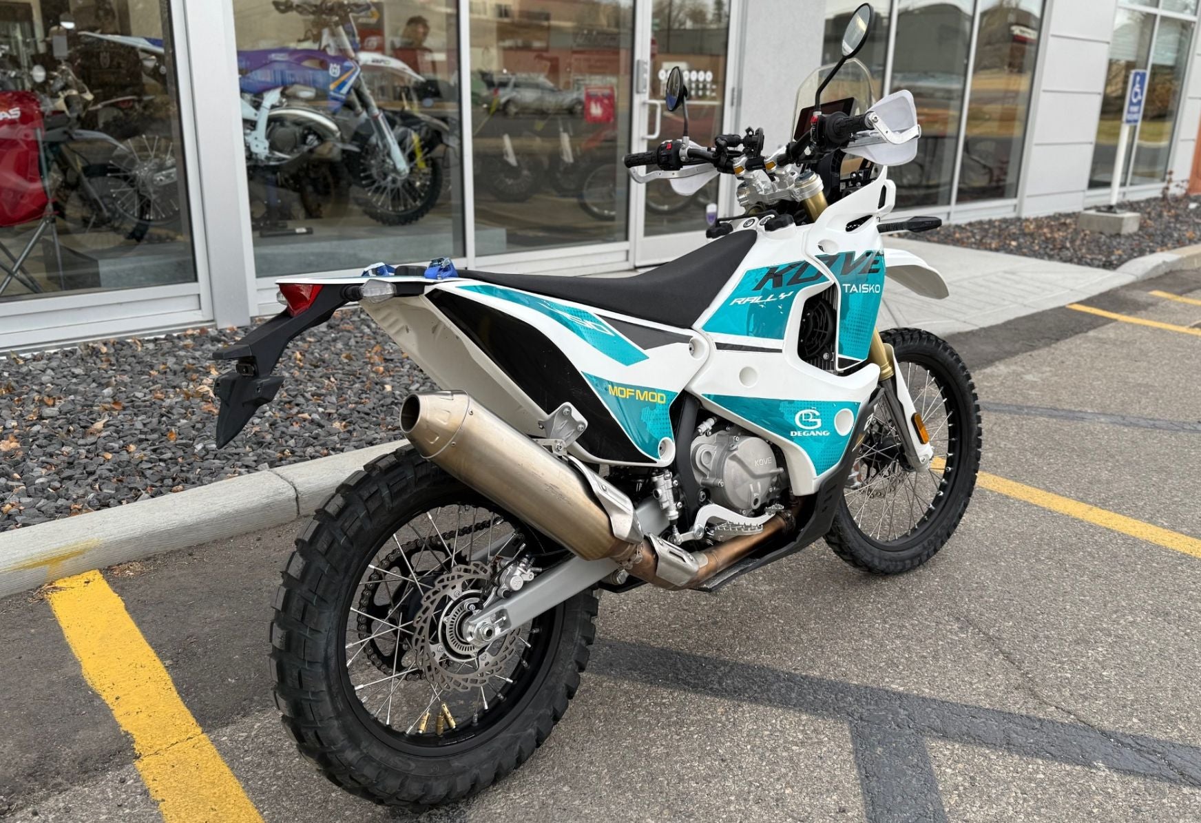 2025 KOVE 450 Rally Low Seat Demo