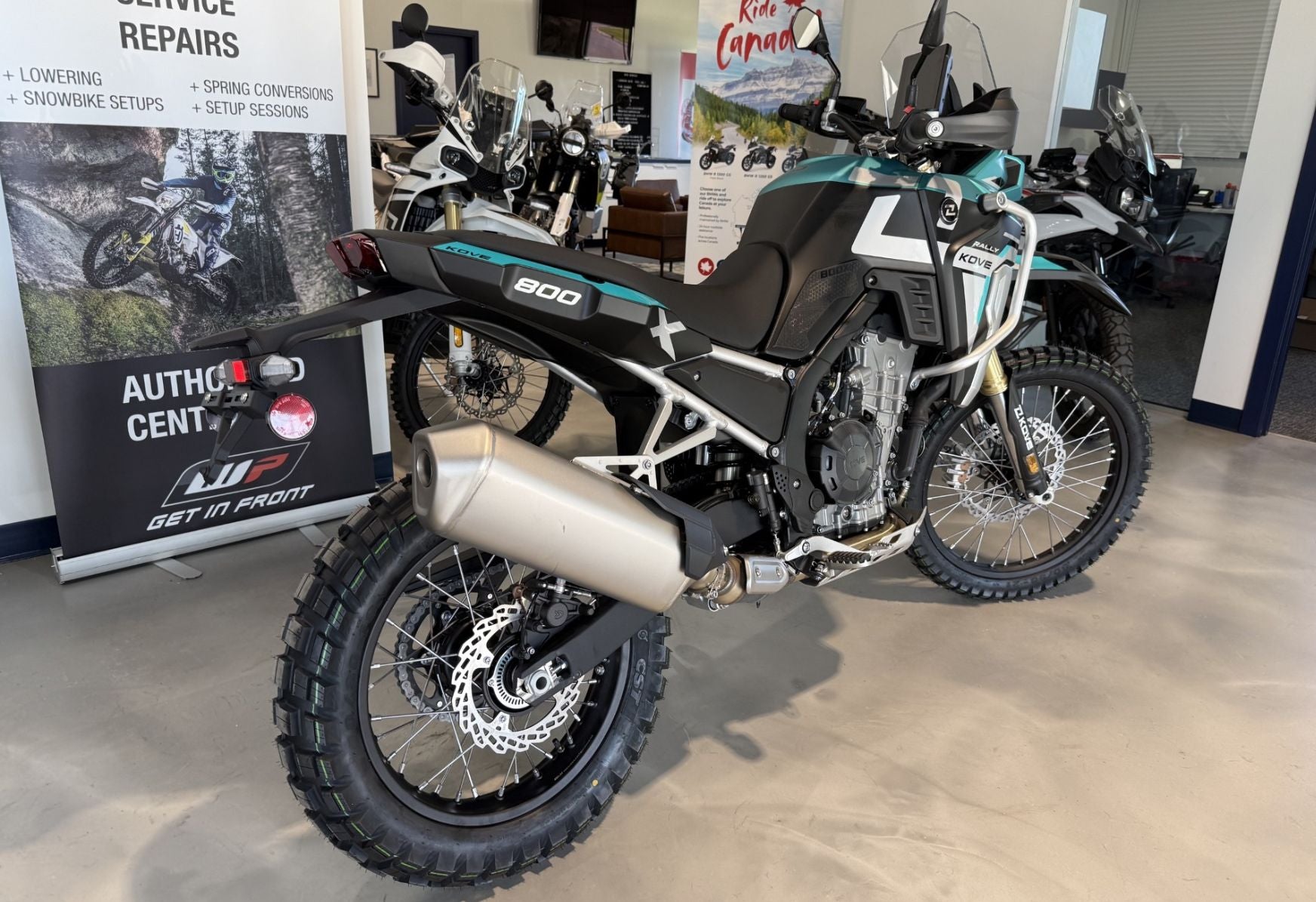 2026 KOVE 800X RALLY TEAL