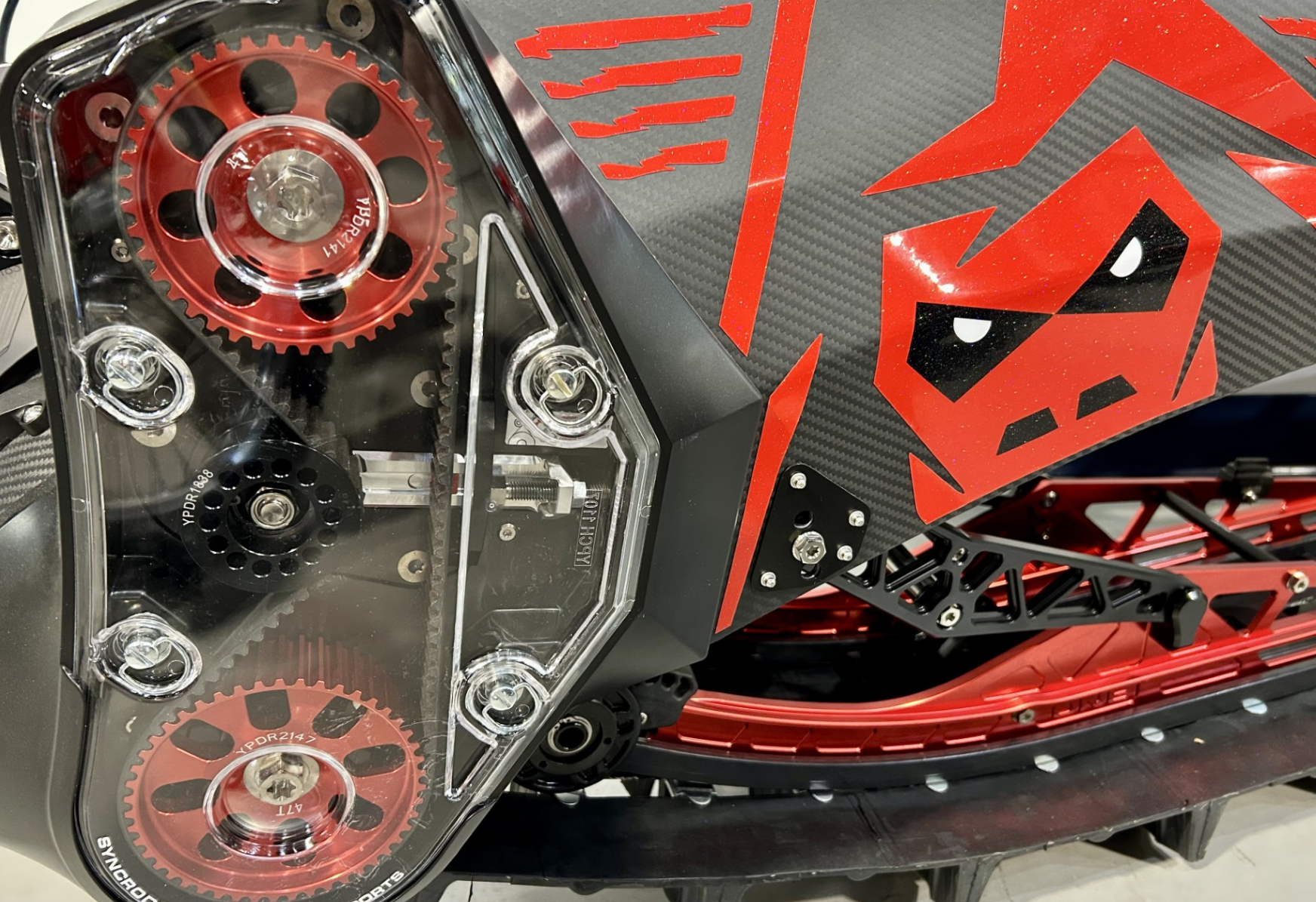 2026 YETI SnowMX 126" MT Kit GasGas Red