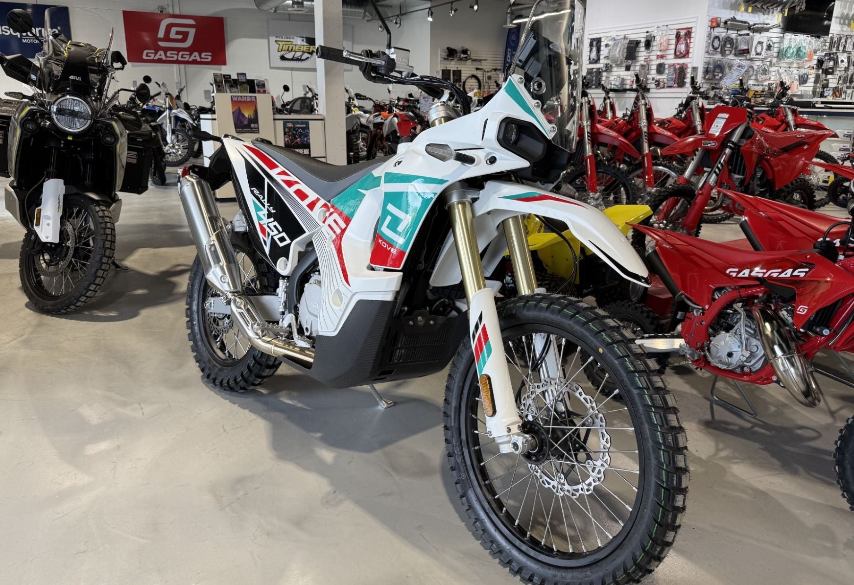 2025 KOVE 450 RALLY ADV STREET LEGAL (36" LOW SEAT)