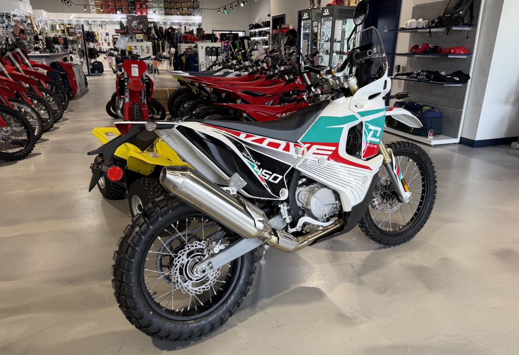 2025 KOVE 450 RALLY ADV STREET LEGAL (36" LOW SEAT)