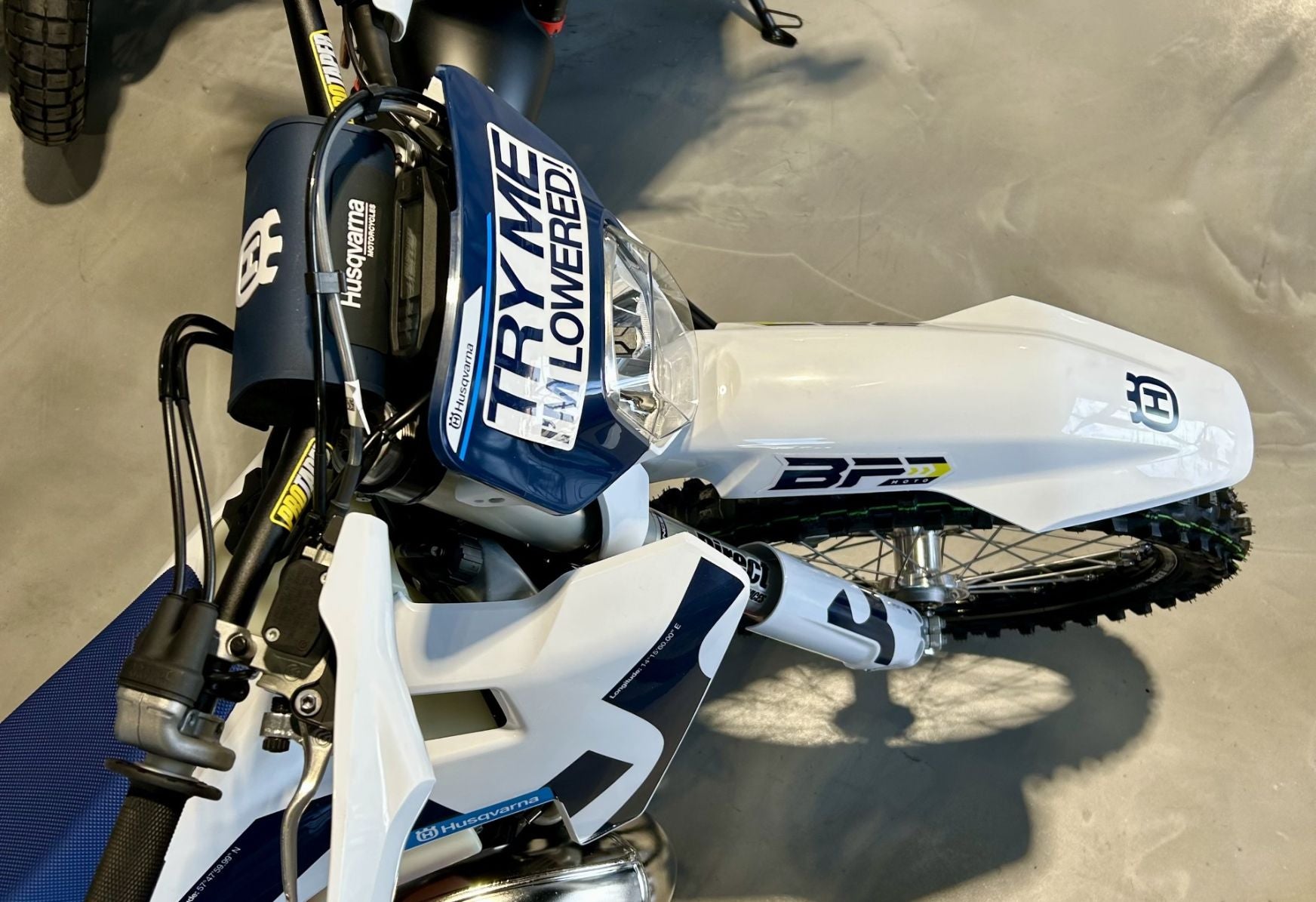 2026 Husqvarna TE 150 Lowered 65MM