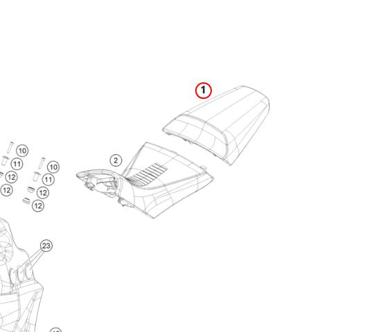 PASSENGER SEAT 22107047000C1A