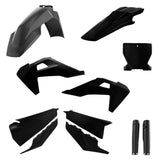 Acerbis Full Plastic Kit Black - (Husqvarna) 2726550001