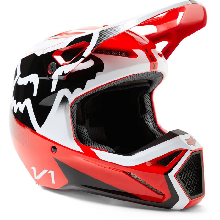Fox Racing V1 Leed MIPS Helmet Red MD (57-58)