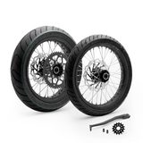 Complete Supermoto Wheel Set 17'' Talaria KOMODO