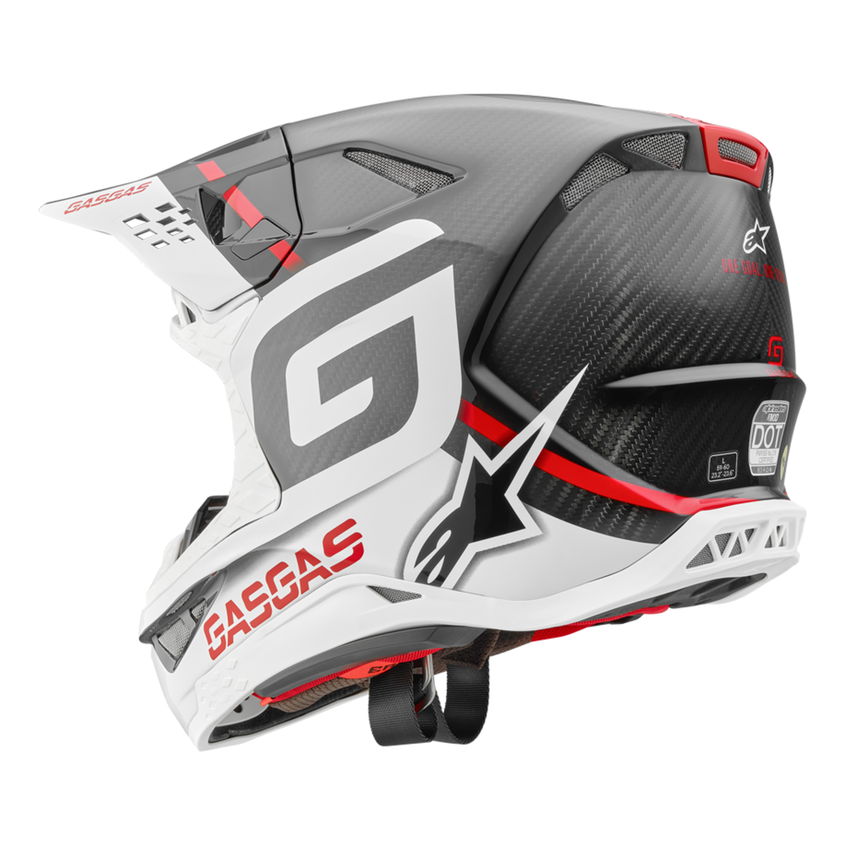GasGas SM 10 ECE+DOT Helmet by  Alpinestars