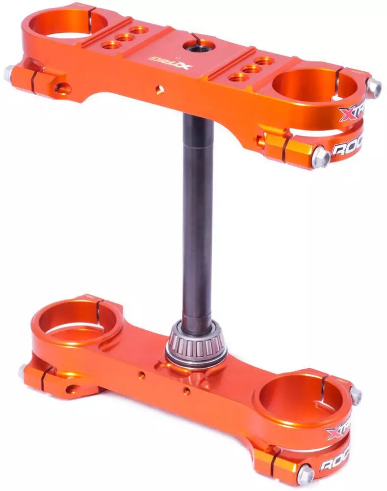 Xtrig ROCS tech Triple Clamp PHDS Kit KTM 85 SX / 25-26 offset 14 orange