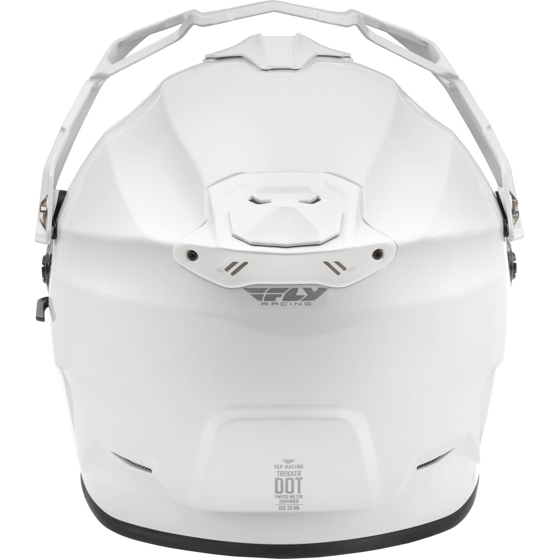 fly white motorcycle helmet Fly Trekker Solid Helmet (Dual Sport) – BFD Moto