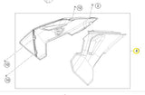 Spoiler kit Enduro TE 300 PRO 2025 (A36008054000ABD)