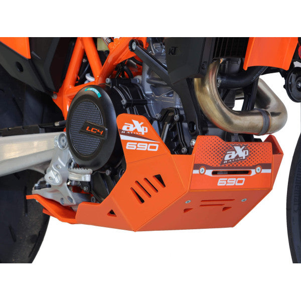 AXP Racing AX1817 orange skid plate