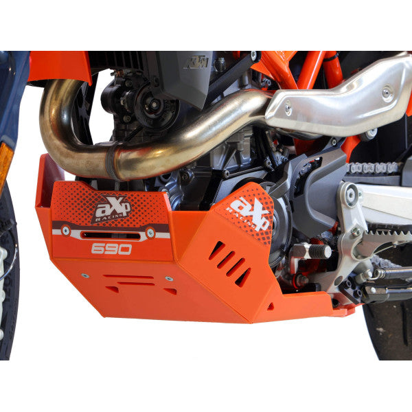 AXP Racing AX1817 orange skid plate